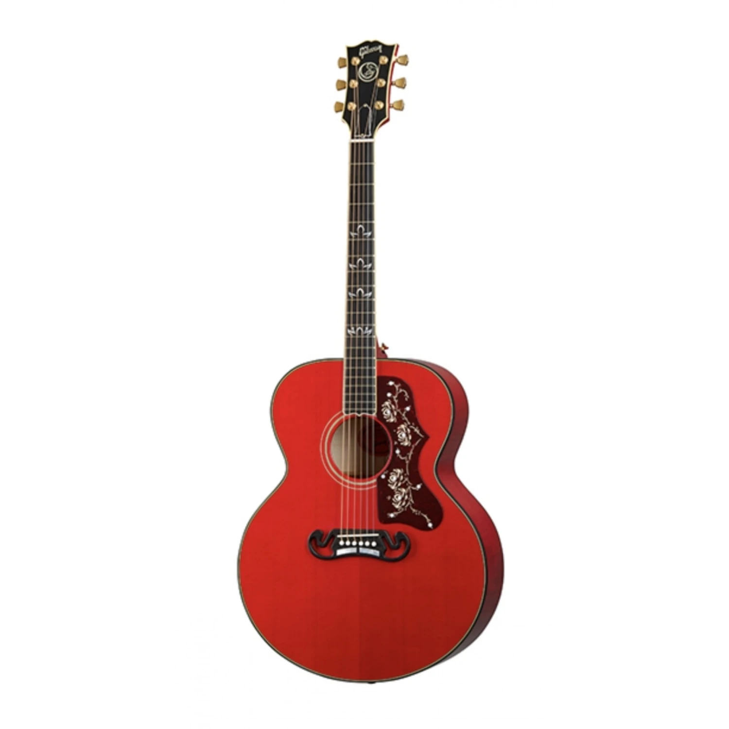 Gibson Orianthi SJ200 Acoustic Guitar In Cherry 3 Gibson Orianthi SJ200 Acoustic Guitar In Cherry