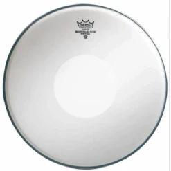 Remo Controlled Sound Coated Bottom With White Dot 14”