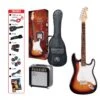 SX SE1SK 3/4 Electric Guitar Kit In 3 Tone Sunburst 2 SX SE1SK 3/4 Electric Guitar Kit In 3 Tone Sunburst -Musical Instrument Store se1skb s b 1