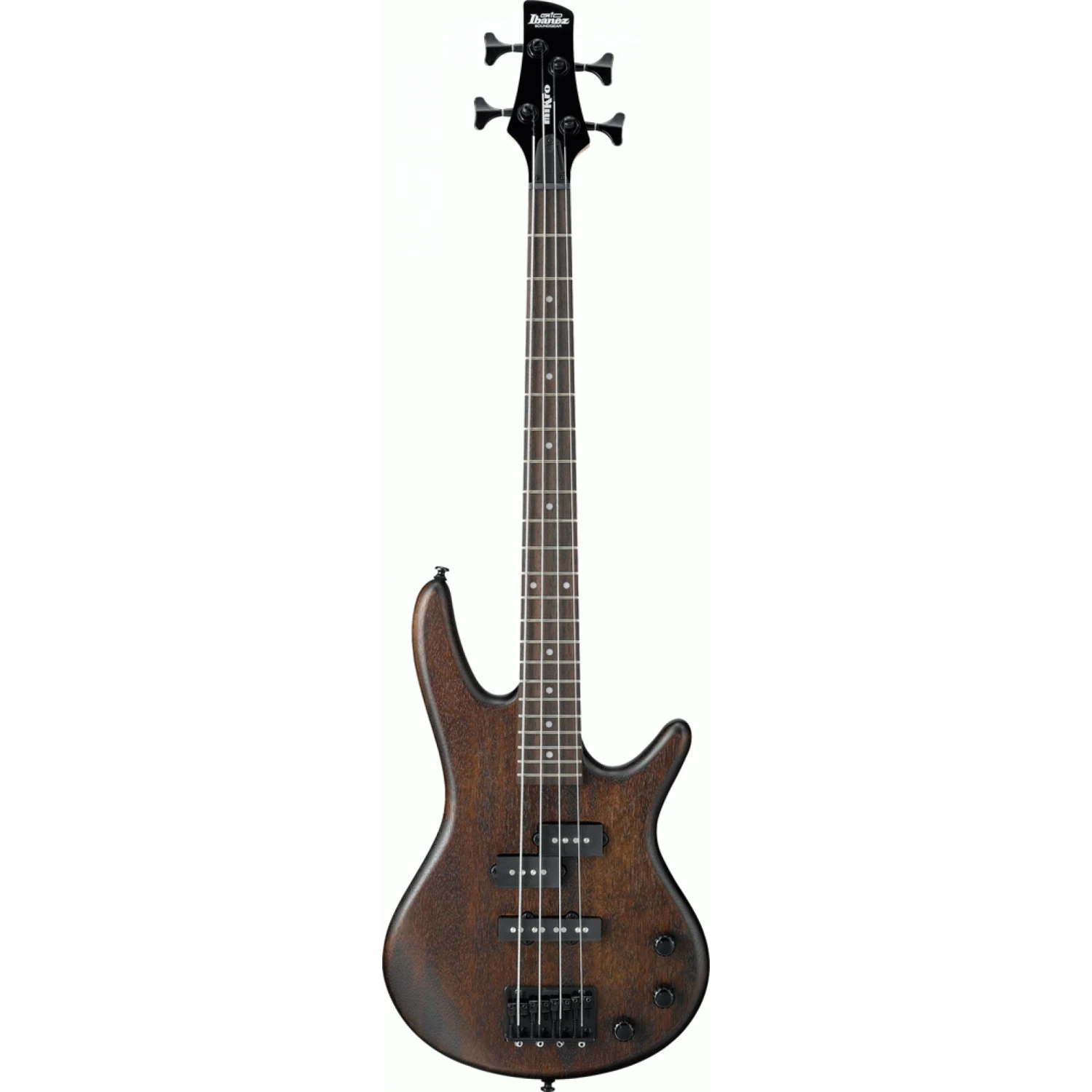 Ibanez Mikro SRM20B Short-scale Electric Bass In Walnut 3 Ibanez Mikro SRM20B Short-scale Electric Bass In Walnut