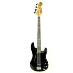 SX P&J Bass In Black Includes Gig Bag -Musical Instrument Store sx bass black