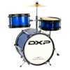 DXP 3pce Junior Drum Kit In Metallic Blue 1 DXP 3pce Junior Drum Kit In Metallic Blue -Musical Instrument Store txj3mbl