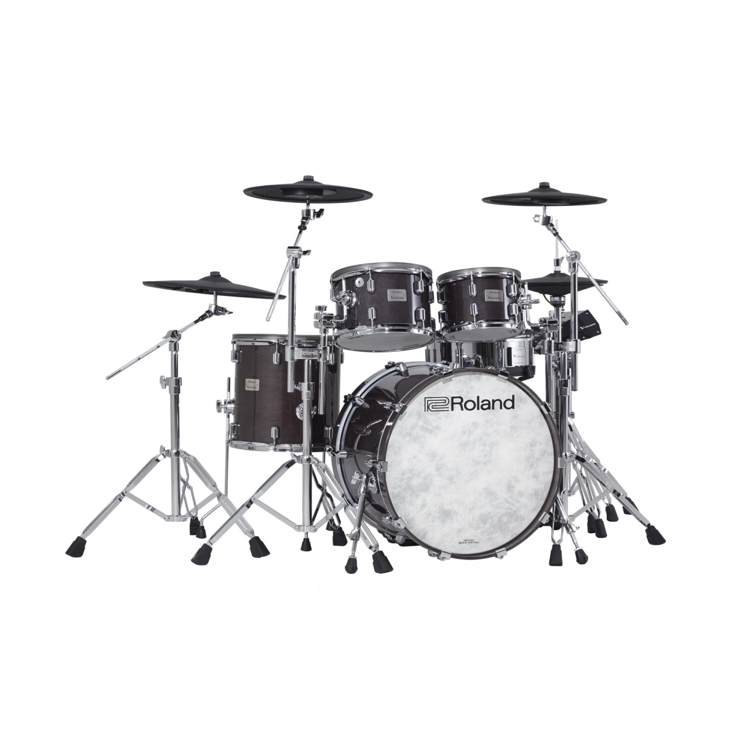 Roland VAD706 V Drums Acoustic Design Drum Kit In Gloss Ebony 3 Roland VAD706 V Drums Acoustic Design Drum Kit In Gloss Ebony