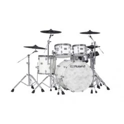 Roland VAD706 V Drums Acoustic Design Drum Kit In Pearl White