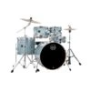 Mapex Venus 5 Pce 22" Euro Size Drum Kit In Aqua Blue Sparkle -Musical Instrument Store ve5294ftcvj 1