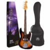 SX VEJ62 Vintage 62 Jazz Style Bass Guitar In Tobacco Sunburst 2 SX VEJ62 Vintage 62 Jazz Style Bass Guitar In Tobacco Sunburst -Musical Instrument Store vej62ts