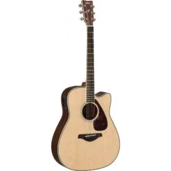 Yamaha FGX830C Dreadnaught Acoustic Electric Guitar In Natural