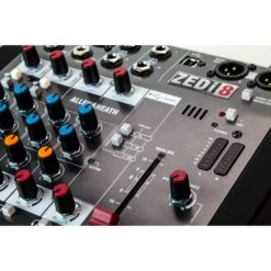 Allen & Heath ZEDi-8 Hybrid Compact Analogue Mixer -Musical Instrument Store zedi 8 5